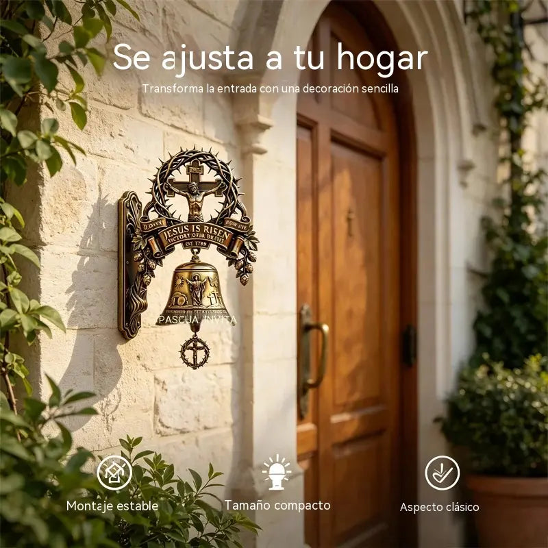 🔔✨ OFERTA TOP: Campana mural de Pascua, símbolo de esperanza y victoria