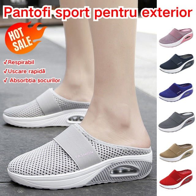 🔥【Ofertă specială limitată】🔥【35-43】✨🎉Pantofi casual noi de vară cu pernă de aer, din plasă goală 