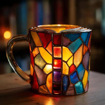 📚 🥤【Kupte jeden, druhý dostanete zdarma】3D malovaný hrnek na kávu ve tvaru knihy