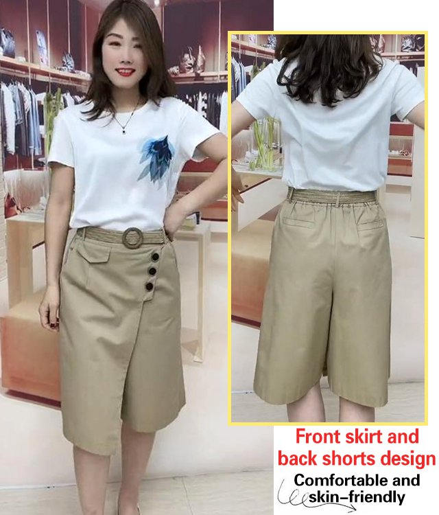 💕🩳【Promoție de vară🔥】【M-3XL】Pantaloni scurți, casual, cu talie înaltă, cu croială dreaptă, la modă vara 2025