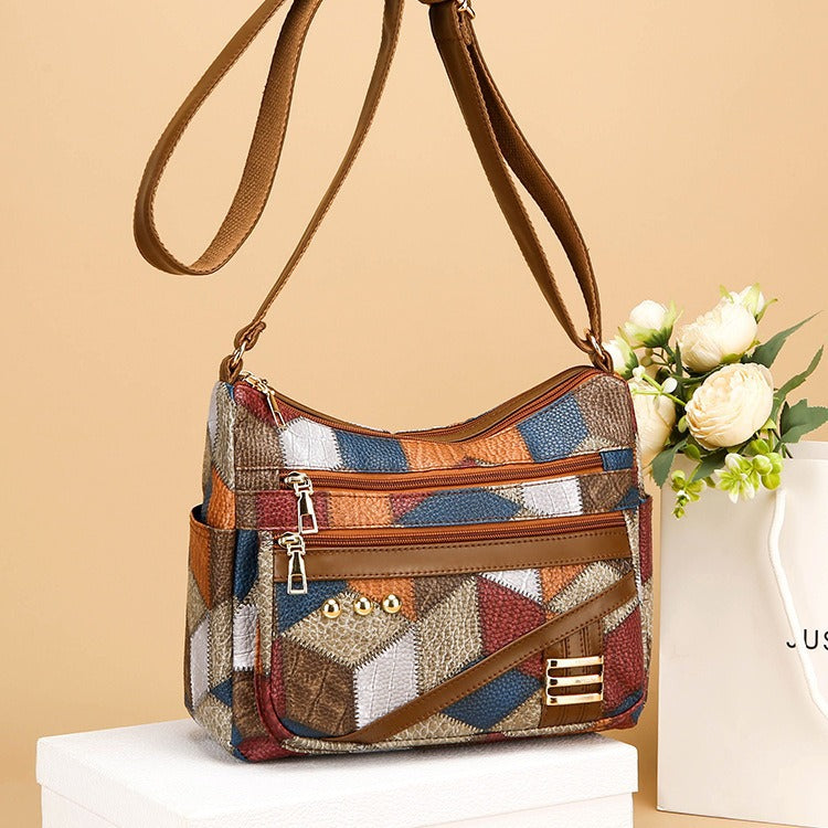 【Oferte speciale de vară 🔥】✨👜Geantă de umăr pentru femei din piele PU moale, nouă la modă 2025 
