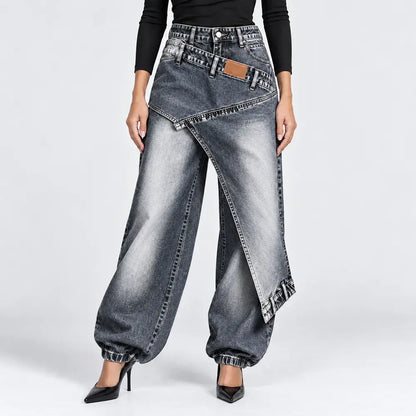 👖【XS-3XL】Moderne i udobne traperice širokih nogavica ✨💞