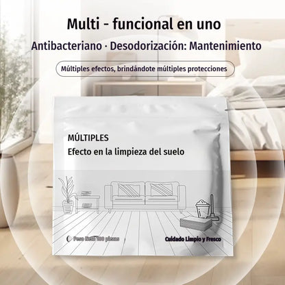 🧹【¡Compra 1 y recibe 1 GRATIS!】✨ 200 unidades de pastillas limpiadoras multiusos antibacterianas y desodorizantes | Aptas para madera dura, suelos laminados, azulejos y paredes de autocaravana