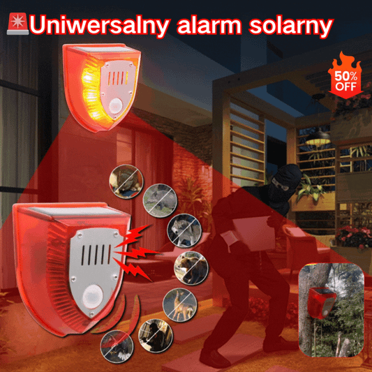 🚨【50% reducere】🐦🐗Alarmă solară universală pentru casă, livadă, iaz cu pești și orezării