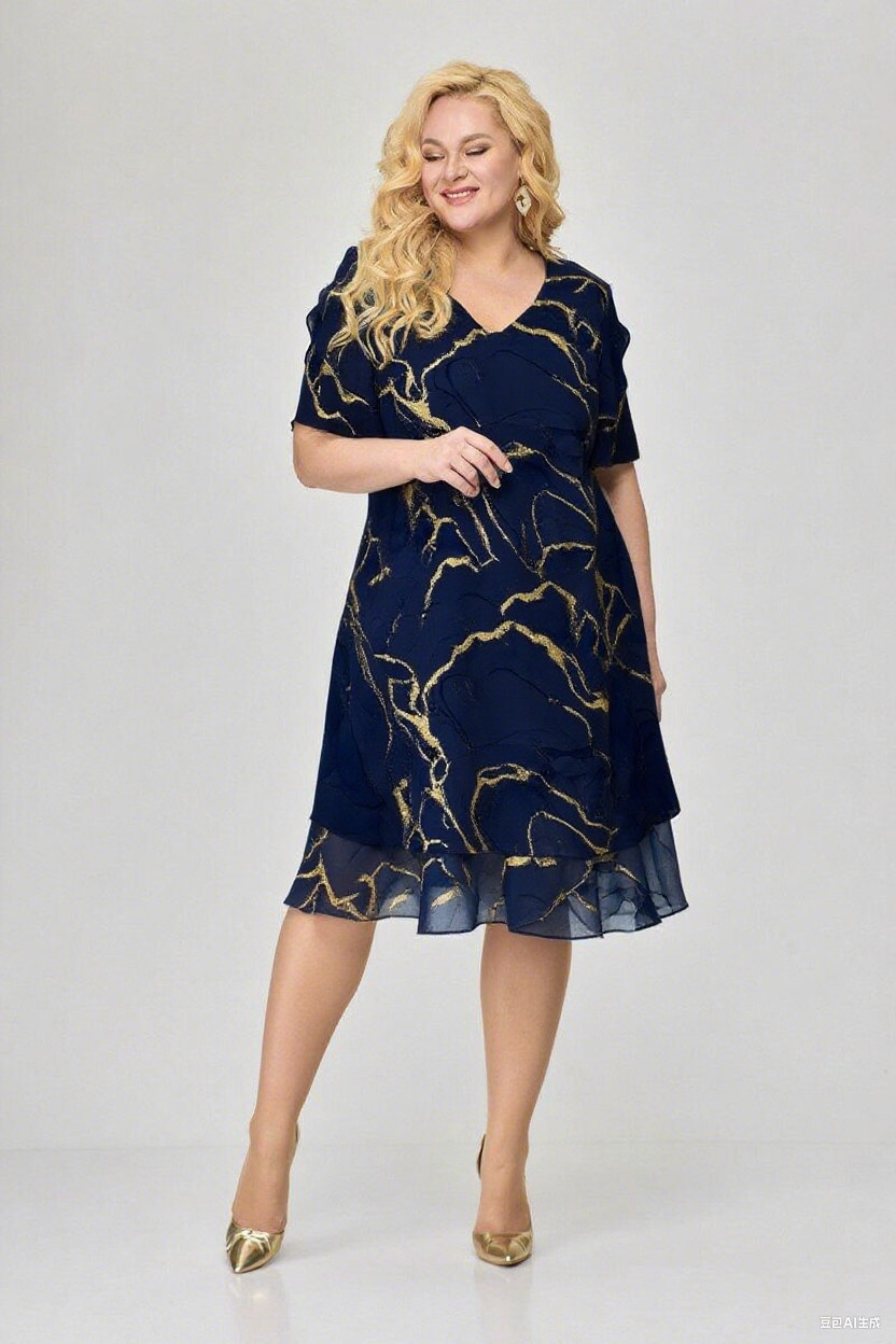 💞✨【Produs nou de vară】【S-5XL】Rochie elegantă și casual din șifon de mătase, nouă la modă 