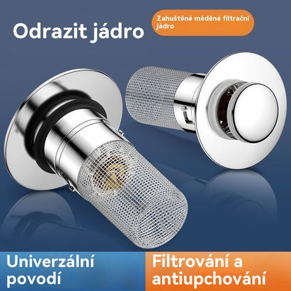 🔥Kupte 1 a dostanete 1 zdarma🔥💧Univerzální nerezový odtokový filtr