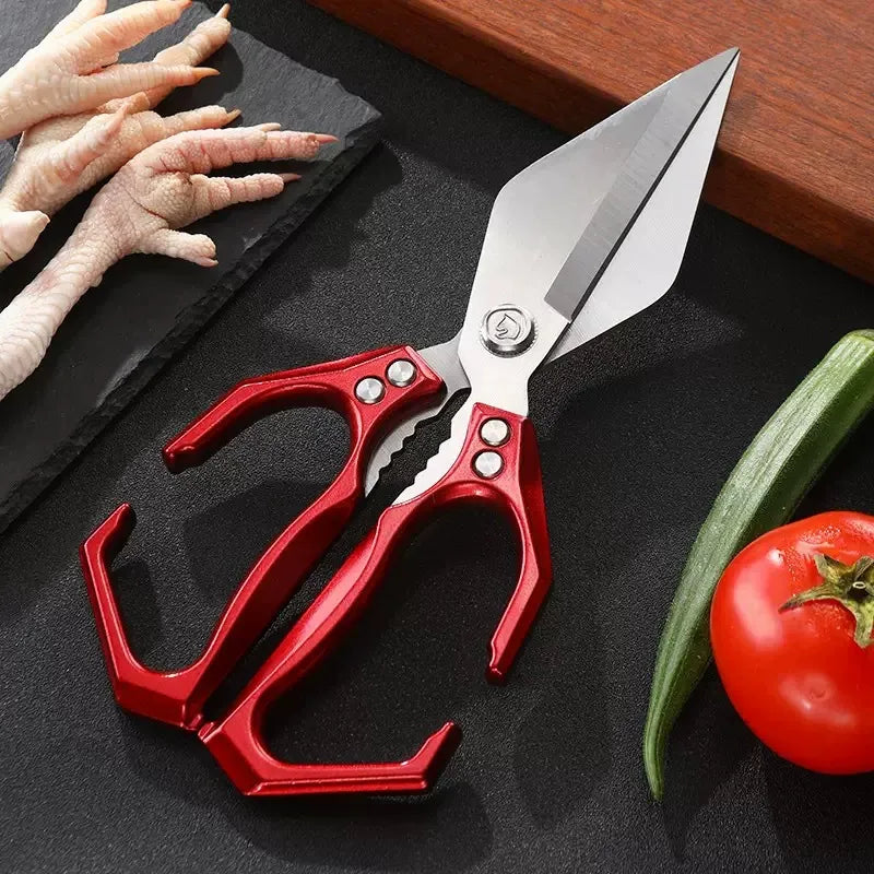 ✂️🔥【Súper útiles🔥】Tijeras de cocina multifuncionales: fáciles y sin esfuerzo
