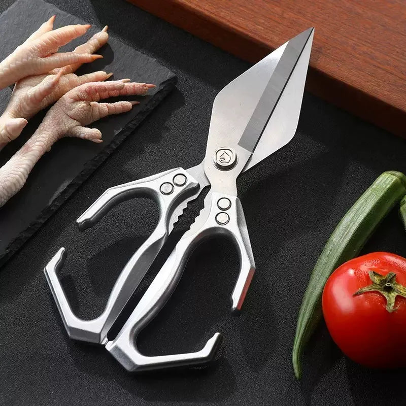 ✂️🔥【Súper útiles🔥】Tijeras de cocina multifuncionales: fáciles y sin esfuerzo