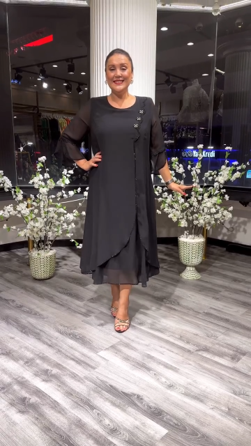 ✨🌷【S-5XL】【40-120 kg】Nuevo vestido de gasa de alta calidad 2026 - Elegante y fluido