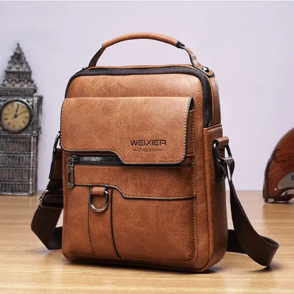 🔥😎【50% de descuento✨】Nuevo bolso de hombro Oxford de cuero genuino para hombre 2026