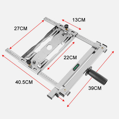 🛠️ Prenosná multifunkčná vodiaca lišta na rezanie panelov – nastaviteľná 0–75 cm, s vodováhou a dvojitou stupnicou. Presné a rovné rezy pre váš projekt! ✨