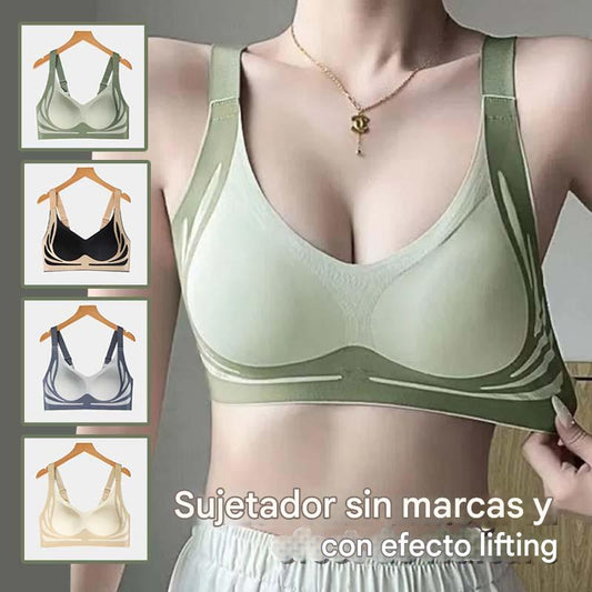 ✨🌷【4 sztuk】【40-85 kg】Wygodny, oddychający, bezfiszbinowy, bezszwowy biustonosz