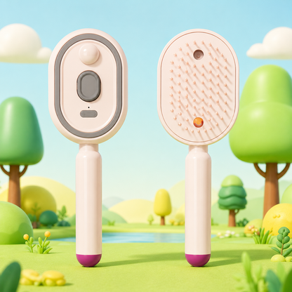 ⚡💨 Pulverizador eléctrico con peine de masaje y cojín de aire