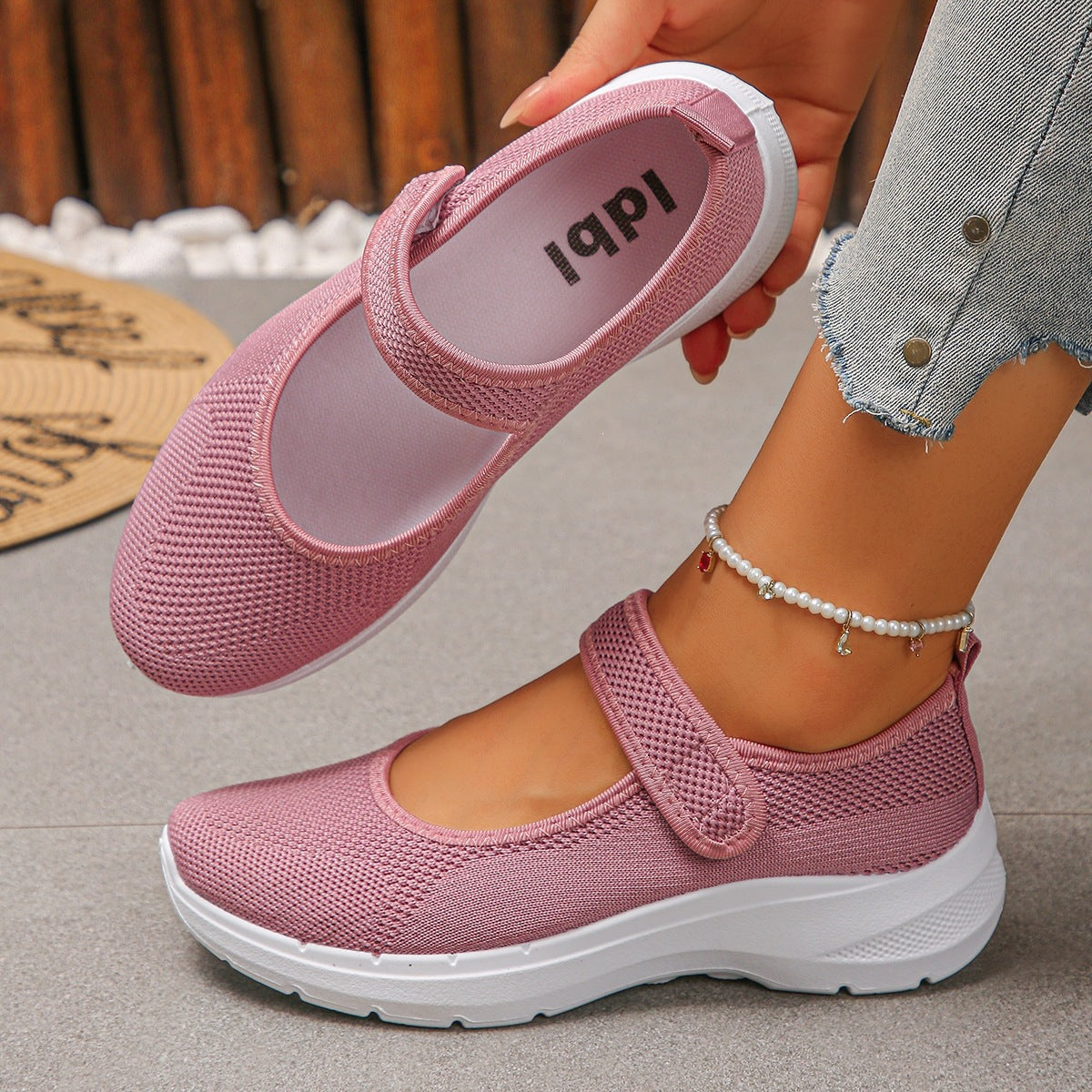 🔥✨Zapatillas cómodas e informales para caminar: ligeras como una pluma, con soporte para el arco del pie, cada paso es cómodo y sin dolor.