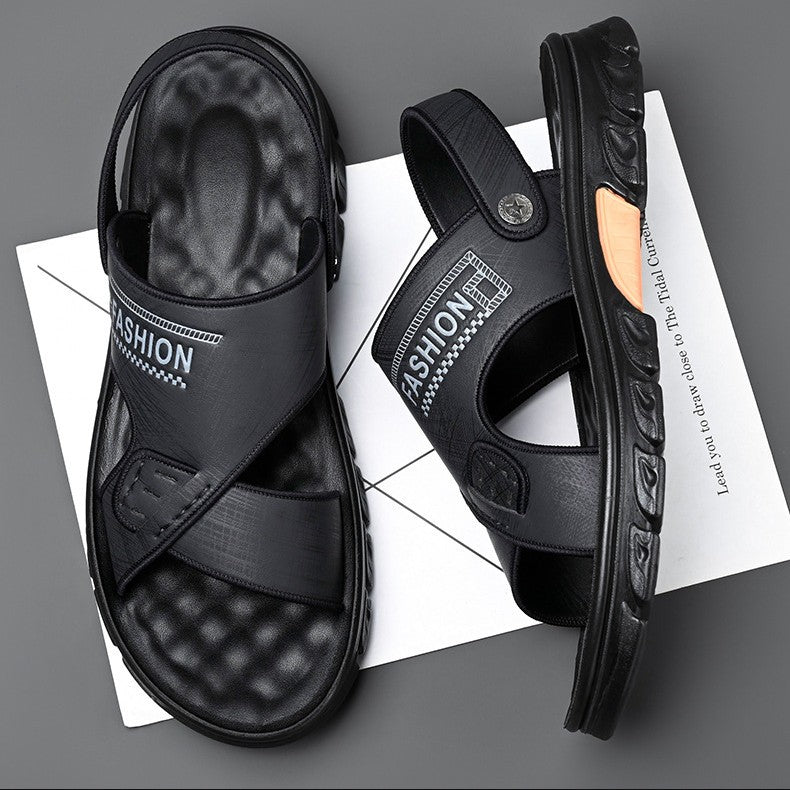 🎉👞【38-44】Sandale bărbătești casual la modă, vara 2025, talpă confortabilă și moale
