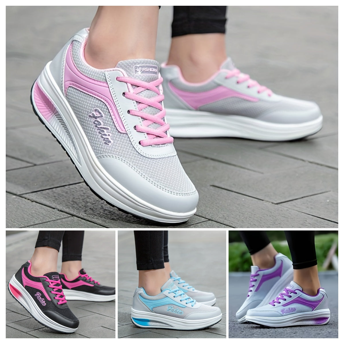 【50% zniżki】【35-43】Modne, oddychające, codzienne buty sportowe damskie