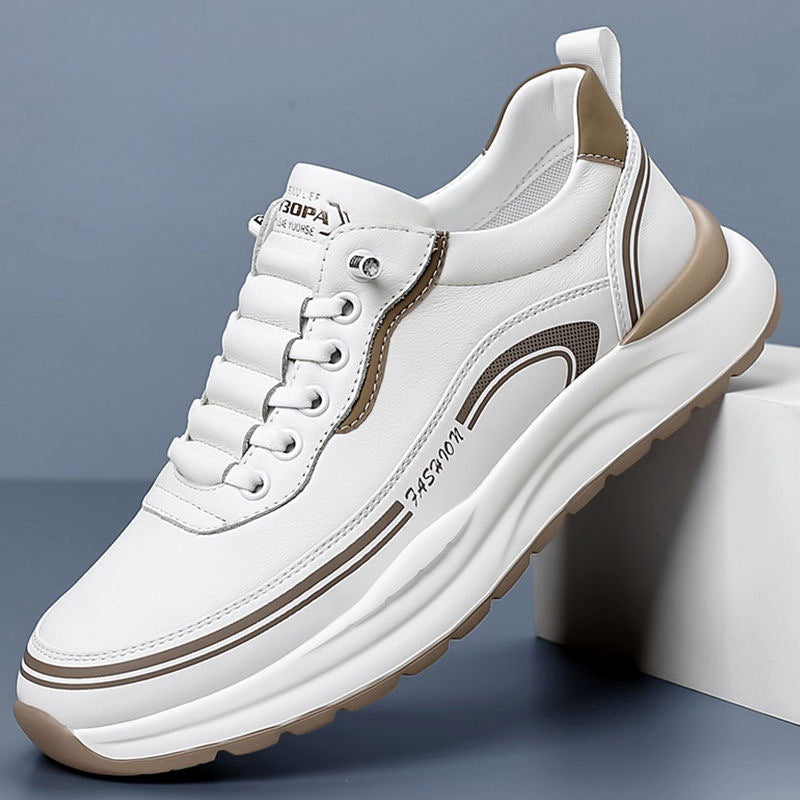 🔥【Časovno omejen 50% popust✨】🔥【Velikosti 39-45】Moški superge iz pravega usnja, mehak podplat, udobne