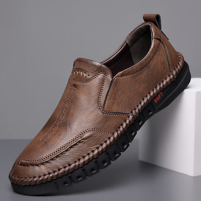 【50% zniżki】【Rozmiary 39-44】Męskie skórzane buty, miękka podeszwa, antypoślizgowe i oddychające