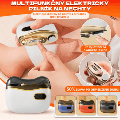 🔥🙌【50% отстъпка】Многофункционална електрическа пила за нокти - нежна към ноктите