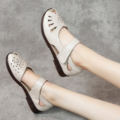 ✨🔥🔥【35-41】Sandale de damă din piele, moi și confortabile, la modă, vara 2025 