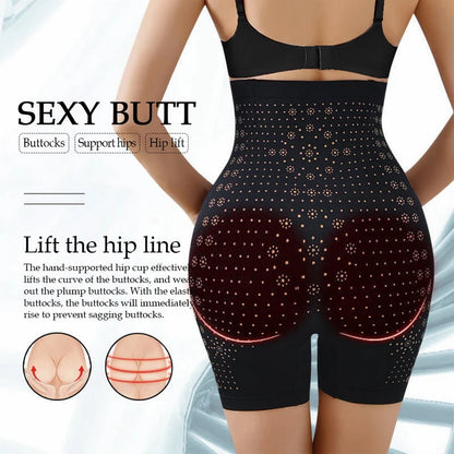🔥✨【Cumpără unul, primești unul gratuit】Lenjerie intimă modelatoare de vară, respirabilă, pentru femei, cu talie înaltă, cu efect de abdominoplastie și ridicare a șoldurilor 