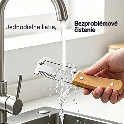 ✅Compra 1, llévate 1 gratis (2 artículos) 🧅🔪 Pelador de cocina multifuncional 3 en 1: ¡Pela, corta y abre botellas! 🔥