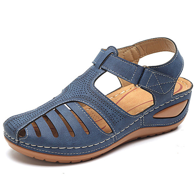 🔥✨【Reducere 45%🔥】【34-43】Sandale de damă cu toc oblic, respirabile, stil nou de vară 2025, la modă, casual, versatile 
