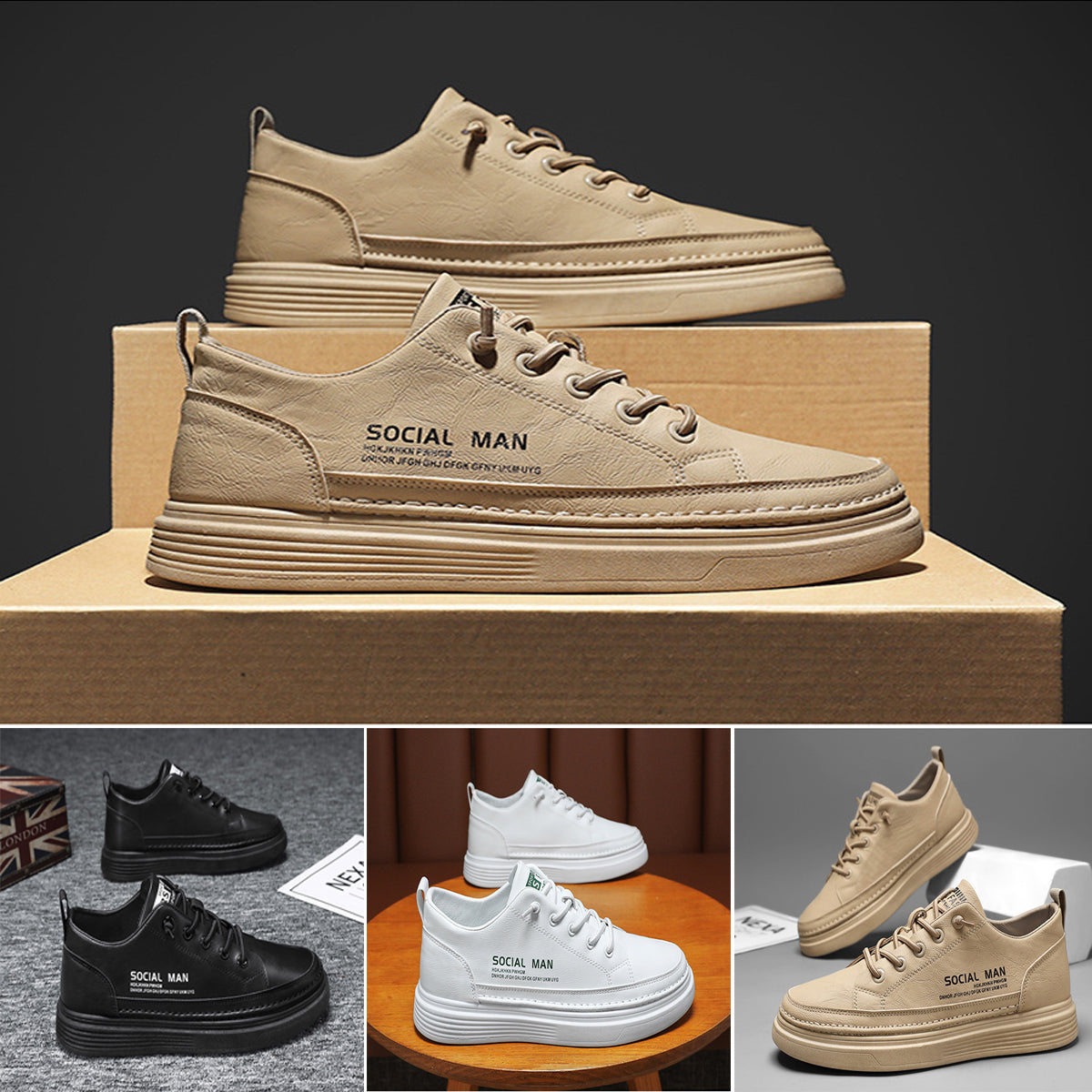 🔥✨【Novi jesenski dolazak】【39-44】Nove jednostavne modne ležerne muške tenisice