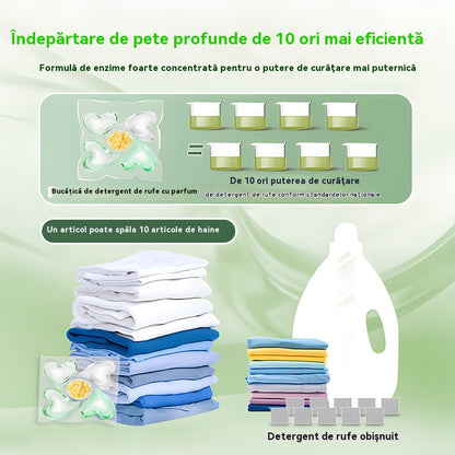 ✨70 buc✨ Mărgele de rufe extra mari, tip găleată, parfum de lungă durată, dezinfectant puternic