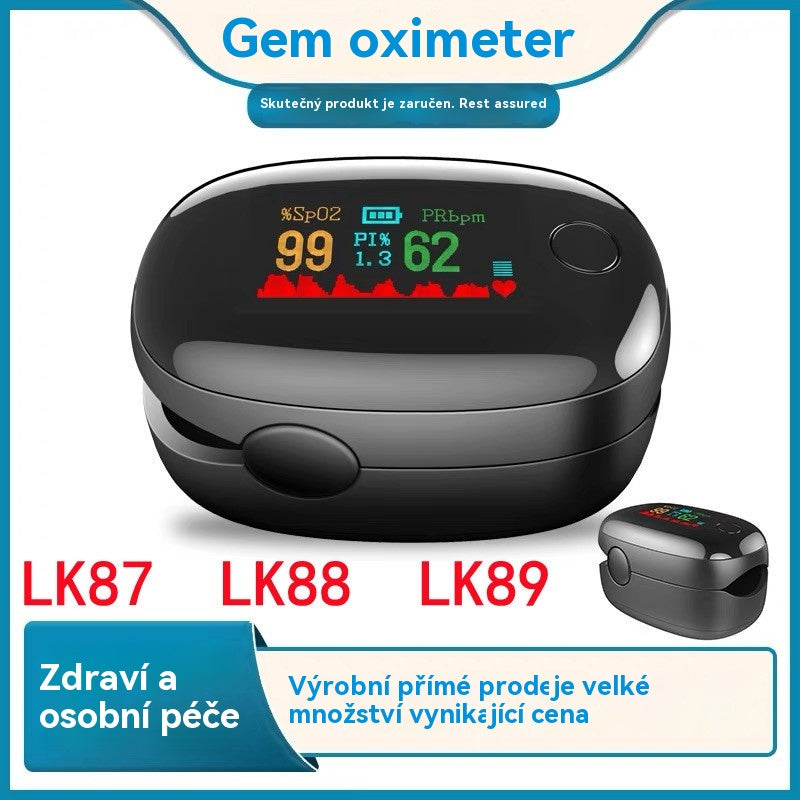 🔥⚡【Zcela nový high-tech】Neinvazivní vysoce přesný pulzní oxymetr – Nezbytnost pro rodiny se staršími členy