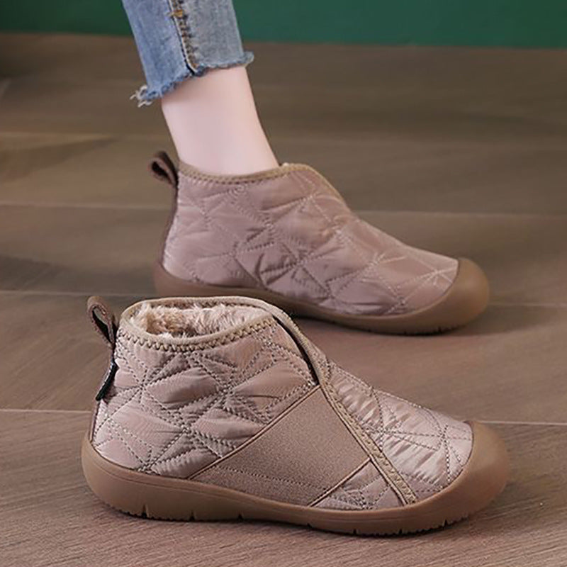 ✨👢【35-42】2025 otoño e invierno nuevos zapatos de algodón para mujer suaves, cómodos, cálidos e impermeables