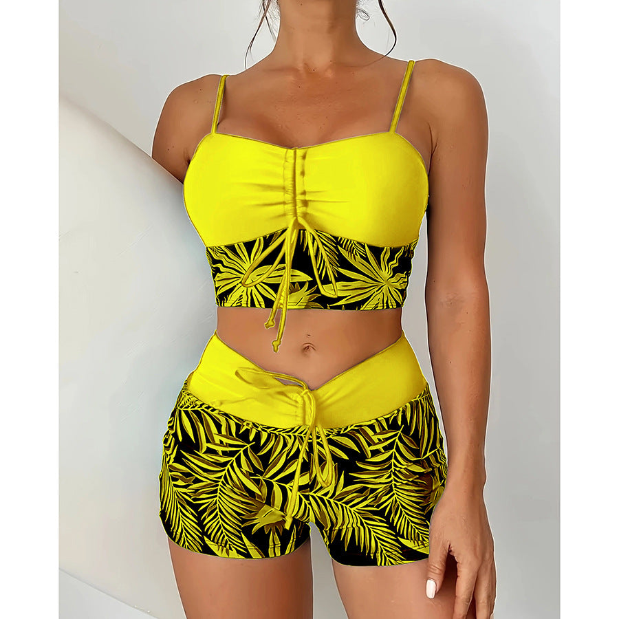 🏊‍👙【Letnia oferta specjalna】🌴 Modny damski sportowy zestaw kąpielowy z nadrukiem