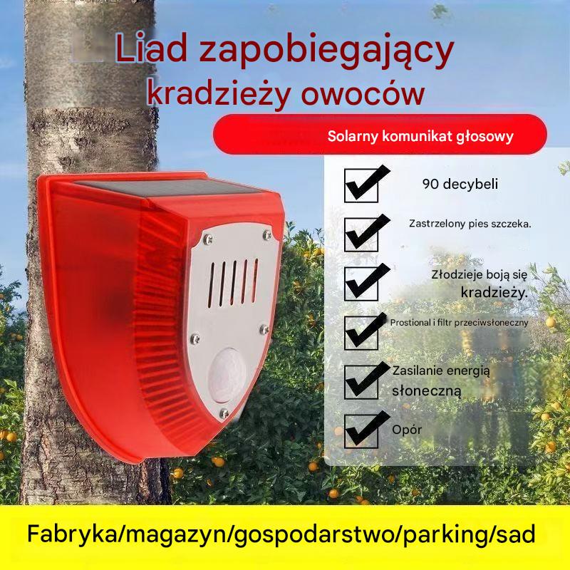 🚨【50% reducere】🐦🐗Alarmă solară universală pentru casă, livadă, iaz cu pești și orezării