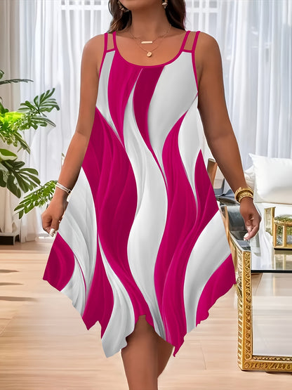 🔥🎉【S-5XL】✨Rochie de vară pentru femei, mărime mare, casual, la modă, 2025 