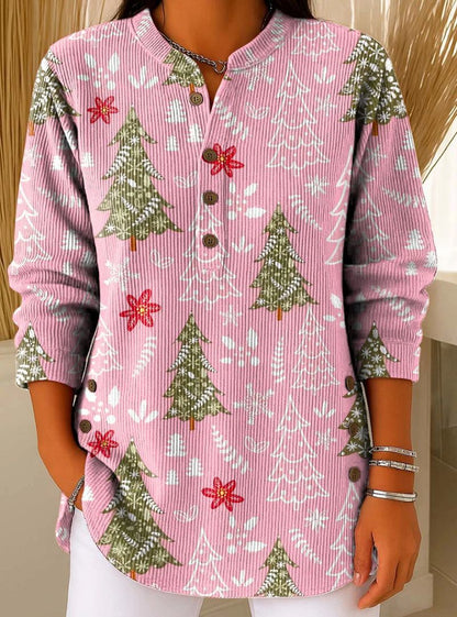 🔥🎉【S-4XL】Damski sweter casualowy z szerokim splotem, długimi rękawami i okrągłym dekoltem, w jednolitym kolorze