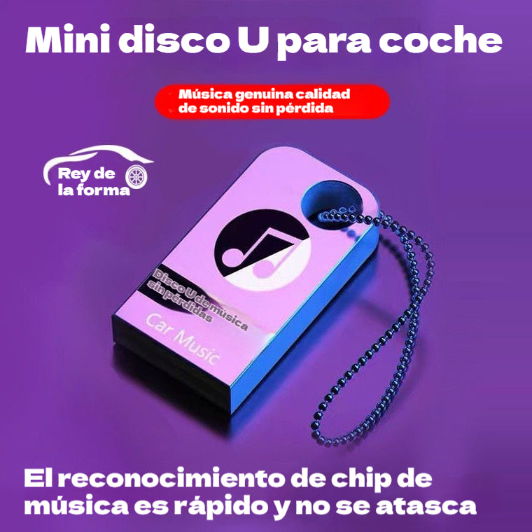 🚗🎵🎵【Музикална USB флаш памет】Може да съхранява 8000 песни, 600 музикални видеоклипа и 6D звукови ефекти.