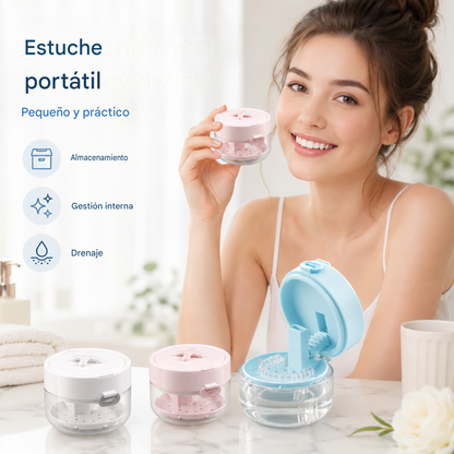 🔥Novedad, ¡Producto estrella!❤️‍🔥 Caja multifuncional para guardar aparatos de ortodoncia