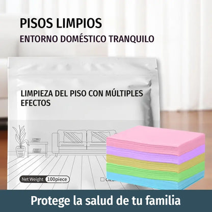 🧹【¡Compra 1 y recibe 1 GRATIS!】✨ 200 unidades de pastillas limpiadoras multiusos antibacterianas y desodorizantes | Aptas para madera dura, suelos laminados, azulejos y paredes de autocaravana