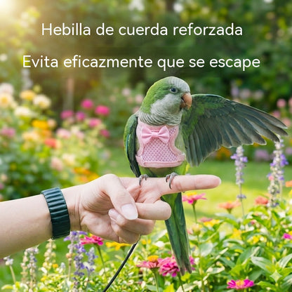 🐦【Oferta especial🔥】Rienda y correa de vuelo para loros
