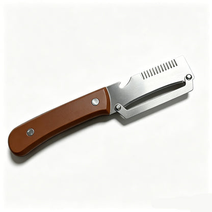 ✅Compra 1, llévate 1 gratis (2 artículos) 🧅🔪 Pelador de cocina multifuncional 3 en 1: ¡Pela, corta y abre botellas! 🔥