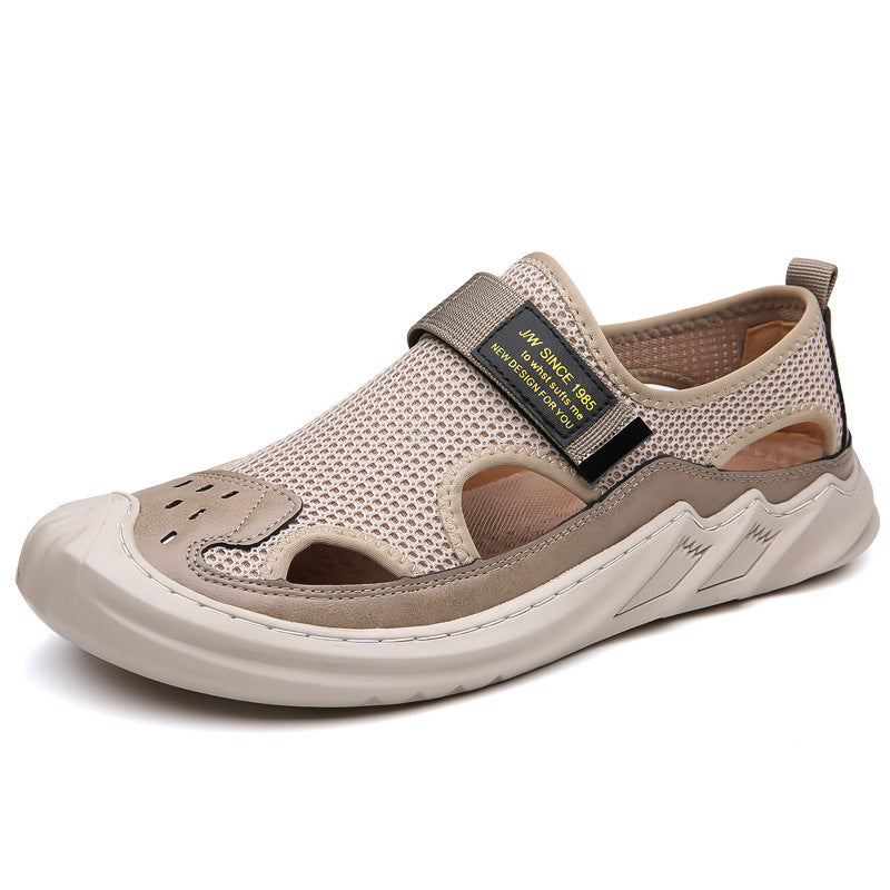 【39-47】✨Sandalias de verano para hombre, casuales, transpirables, con suela de malla suave