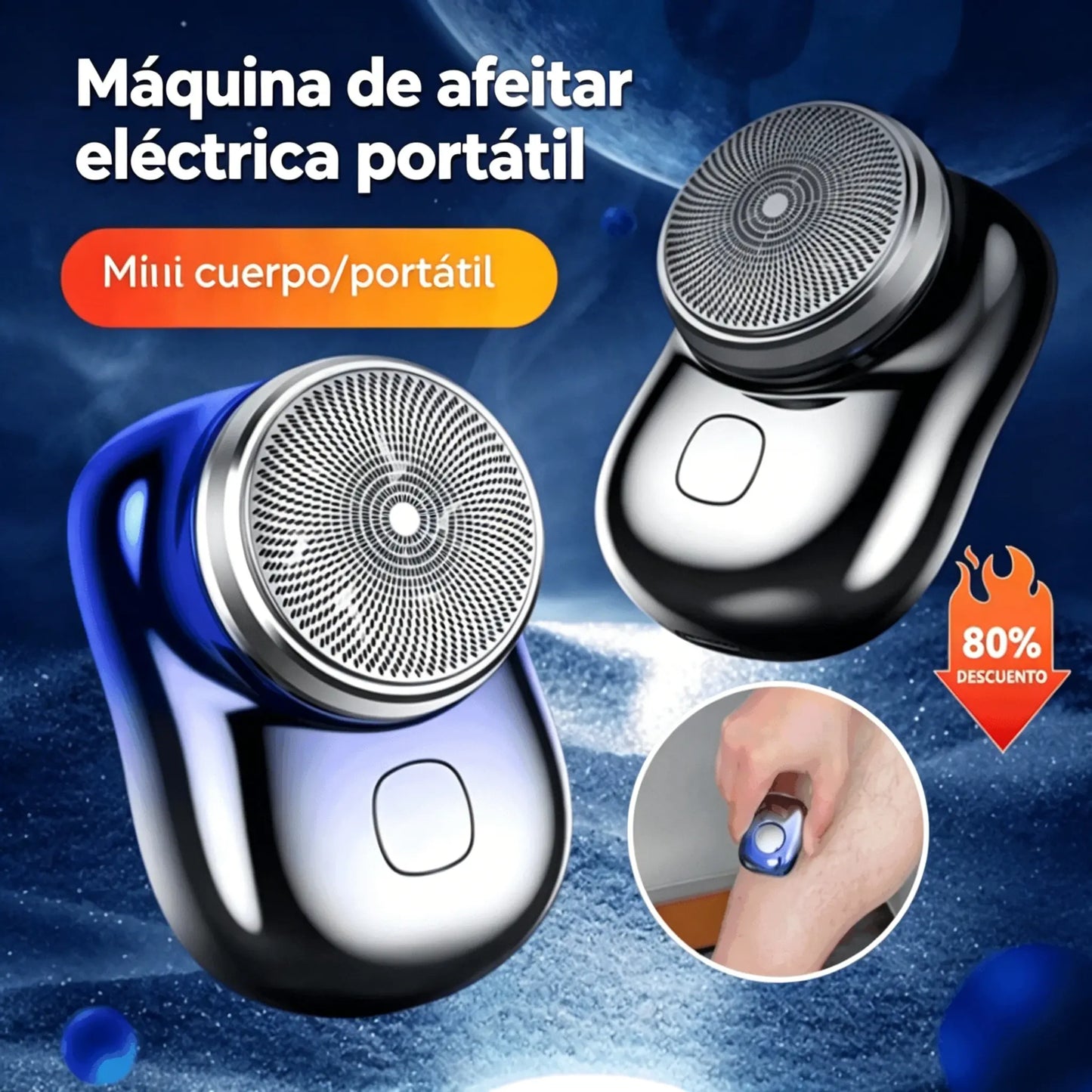 👏👏Más del 49% de descuento🔥🔥✨【Compra 1 y llévate 1 gratis】Afeitadora eléctrica portátil