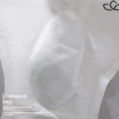 🔥🩲【Compra 3 y llévate 2 gratis】Calzoncillos de tiro bajo transpirables de seda helada para hombre (45-100 kg)