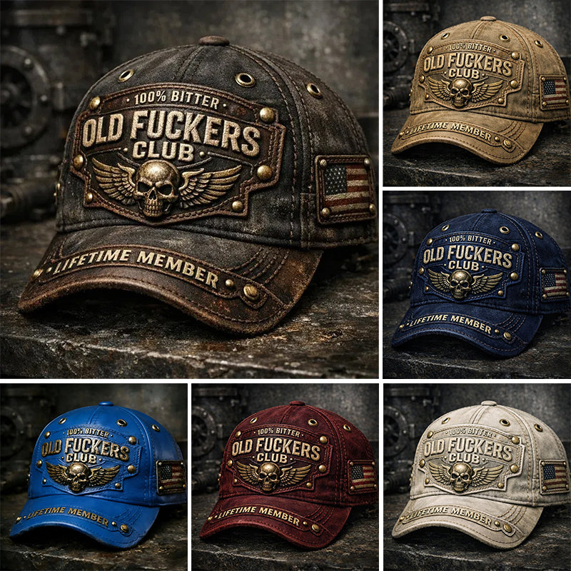 🧢🔥 【Oferta especial✨】Gorra de béisbol retro para hombre, elegante, informal y versátil