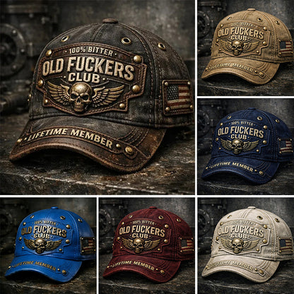 🧢🔥 【Oferta especial✨】Gorra de béisbol retro para hombre, elegante, informal y versátil