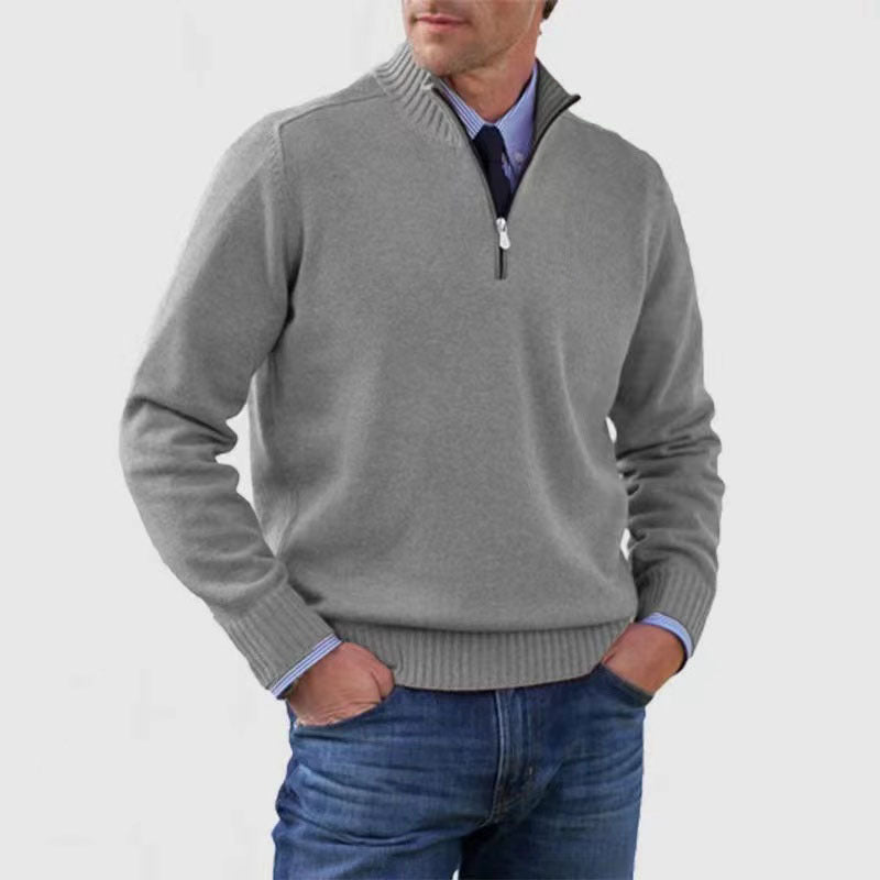 🔥⛄【50% sleva】【L-5XL】Zimní módní ležérní pánské teplé pletené oblečení