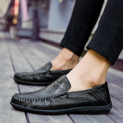 🔥💥【39-47】Pantofi casual bărbătești la modă nouă, din piele naturală, pentru vara anului 2025. 