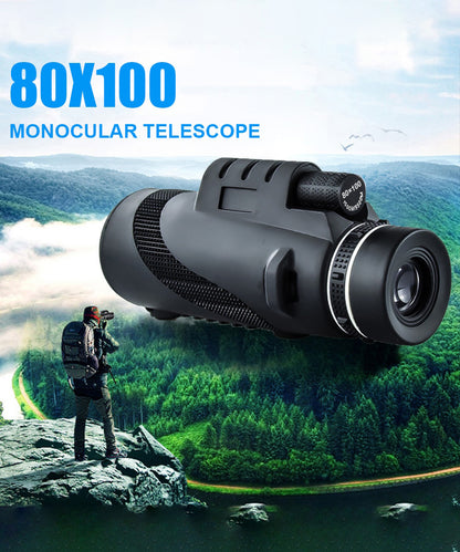 🔭 Мощен еднодърен телескоп с нощно виждане и връзка със смартфон! 📱