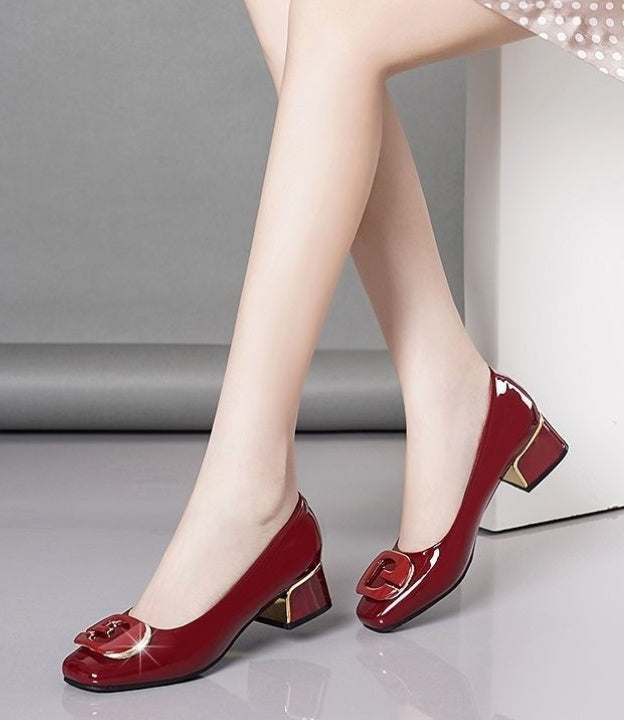 🔥✨【Ofertă specială de vară】👡【35-40】Pantofi noi de vară pentru femei, din piele, confortabili, cu talpă moale 