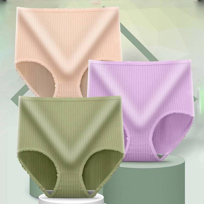 💖(8 броя) Последен ден с 50% отстъпка: Водоустойчиви антибактериални бикини с висока талия